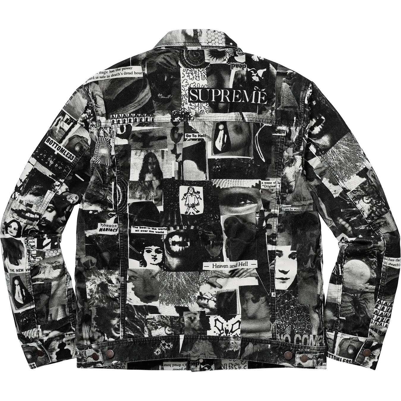 Vibrations Corduroy Trucker Jacket view 4